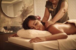 Erotische Massage
